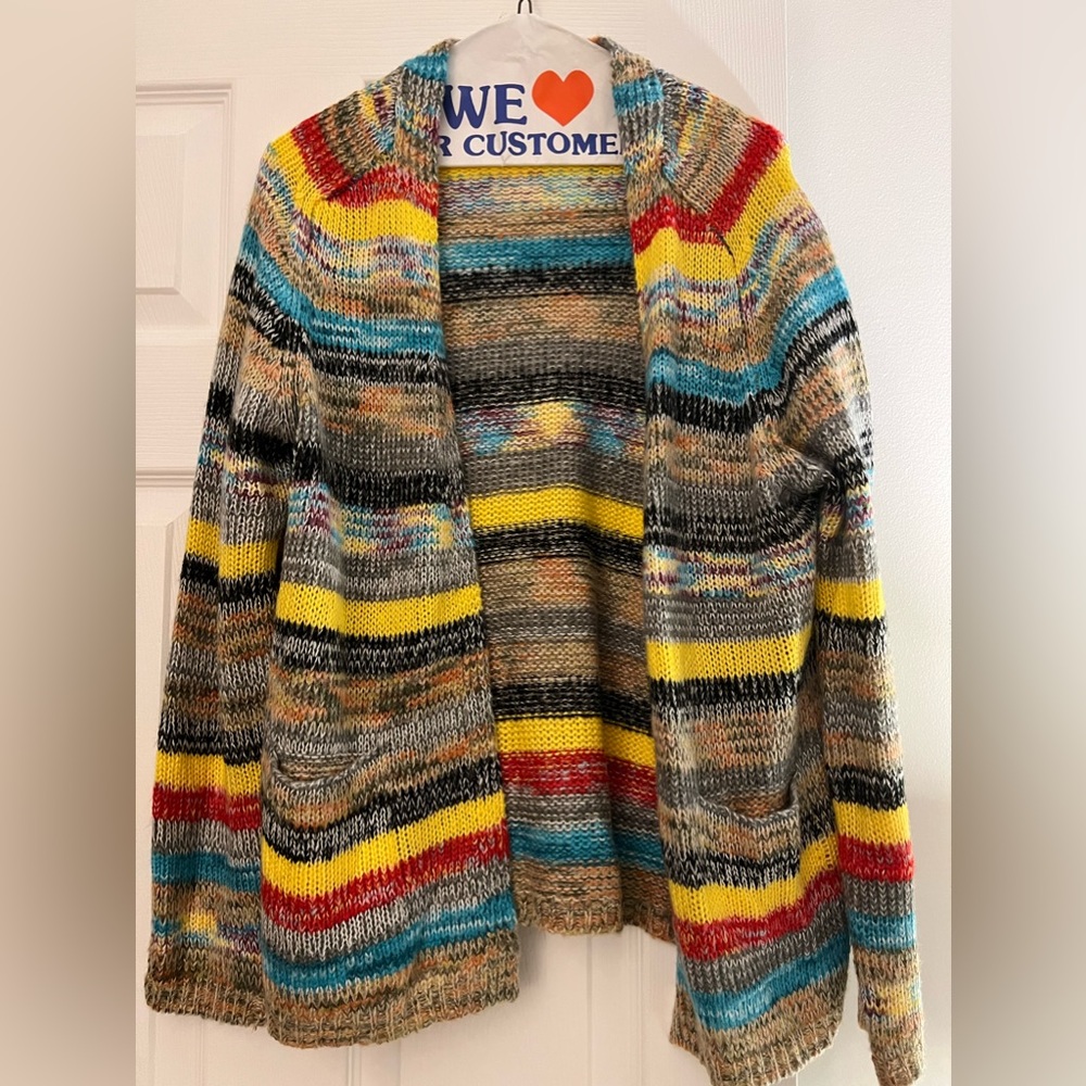 Small multi colored cardigan